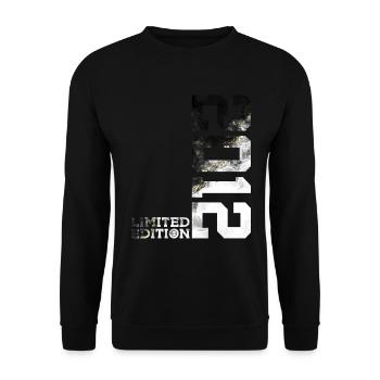 ÉDITION LIMITÉE 2012 COOL 14E ANNIVERSAIRE - Sweat-shirt Unisexe - noir - Devant - Alina (178cm) & Michal (187cm)