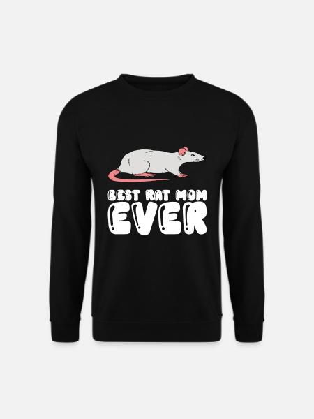 Best Rat Mother Ever - Unisex Sweatshirt - black