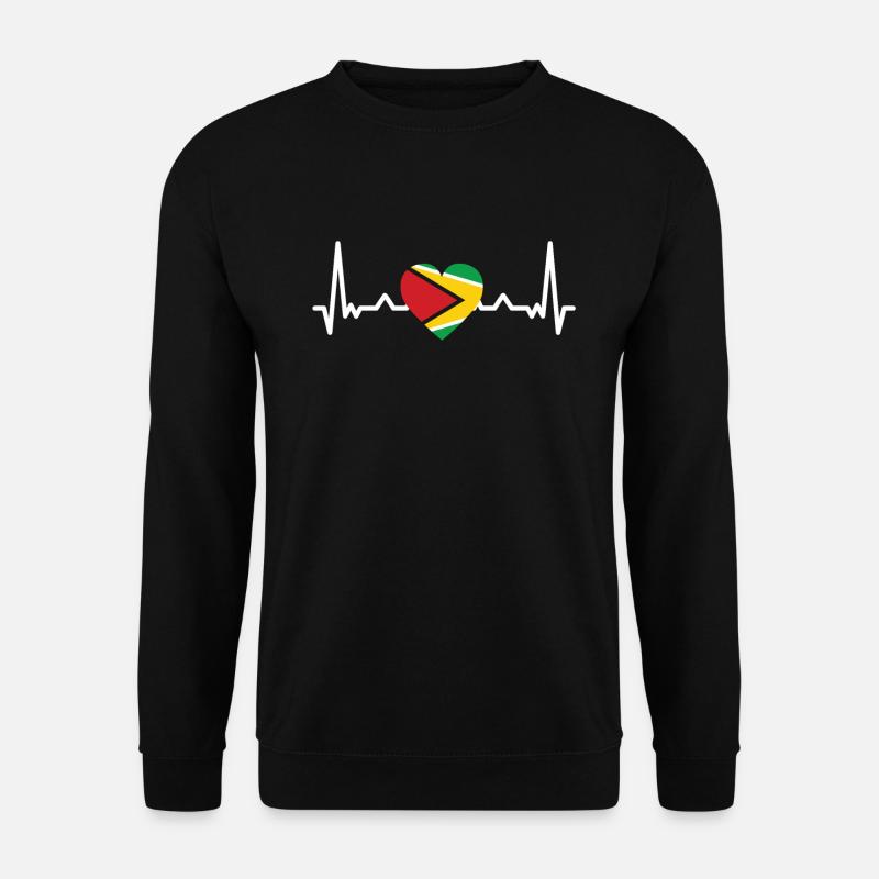 Guyanisch Guyana - Unisex Pullover - Schwarz