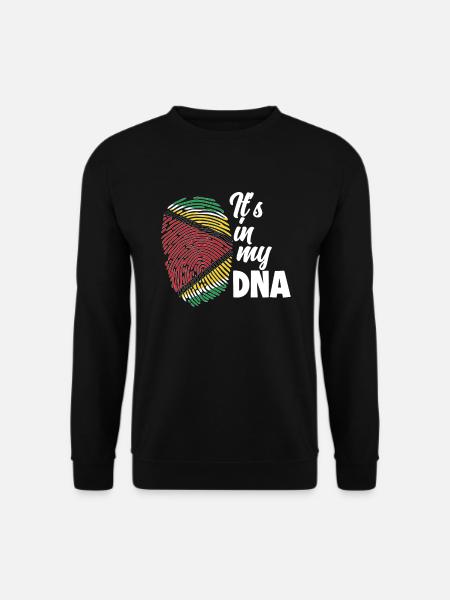Guyanais c’est la guyane dans mon ADN - Sweat-shirt Unisexe - noir