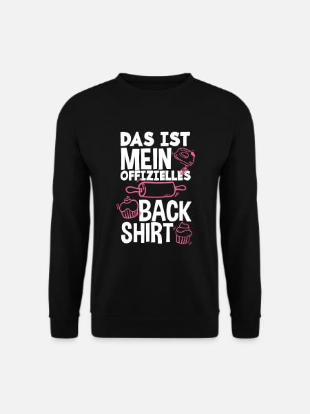 Das Ist Mein Offizielles Back Shirt - Unisex Pullover - Schwarz