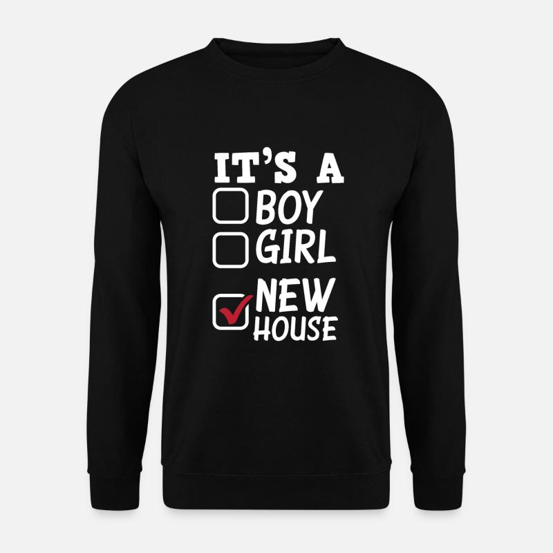 Homeowner Home Purchase Gift - Unisex Sweatshirt - black