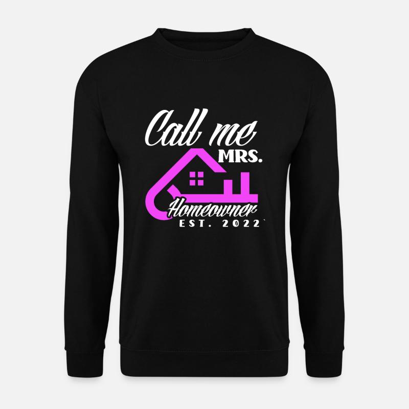Homeowner Home Purchase Gift - Unisex Sweatshirt - black