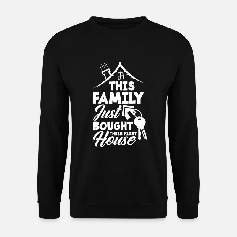 Homeowner Home Purchase Gift - Unisex Sweatshirt - black