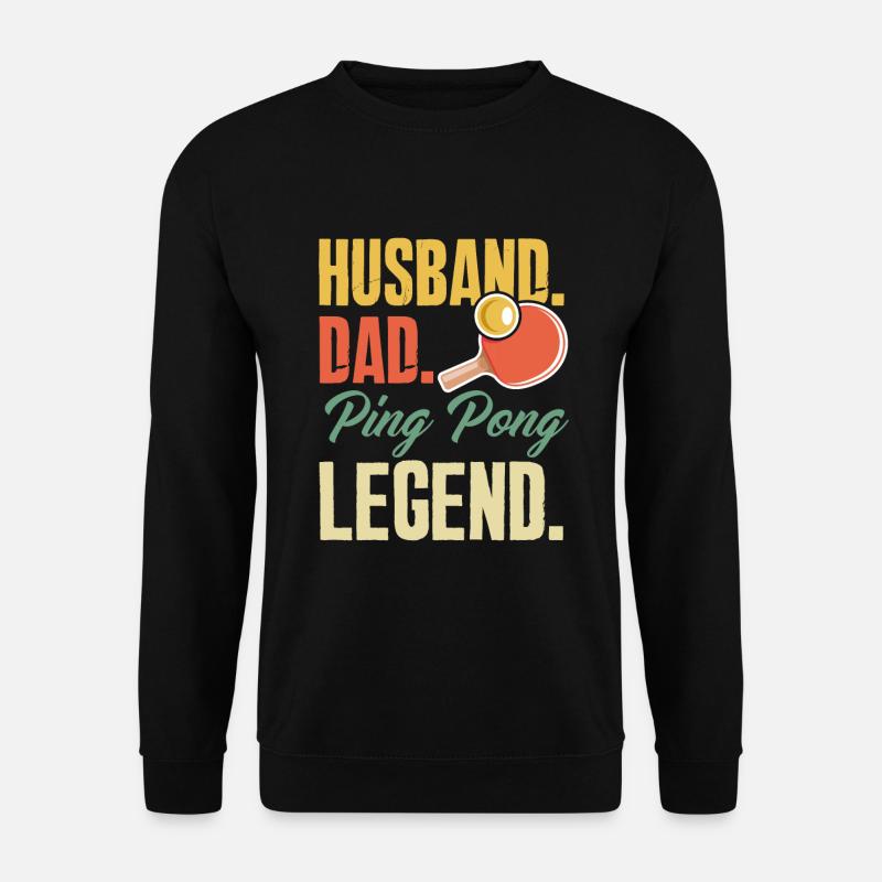 Fun Table Tennis Gift - Unisex Sweatshirt - black