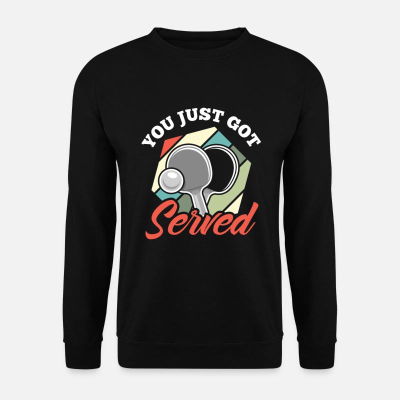 Fun Table Tennis Gift - Unisex Sweatshirt - black