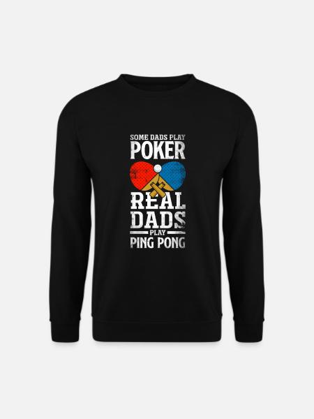 Fun Table Tennis Gift - Unisex Sweatshirt - black