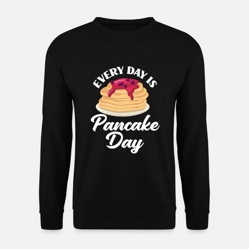 Funny Pancake Pancakes Gift - Unisex Sweatshirt - black