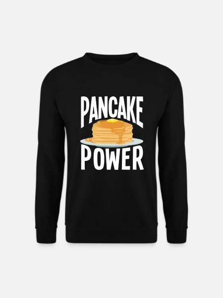 Funny Pancake Pancakes Gift - Unisex Sweatshirt - black
