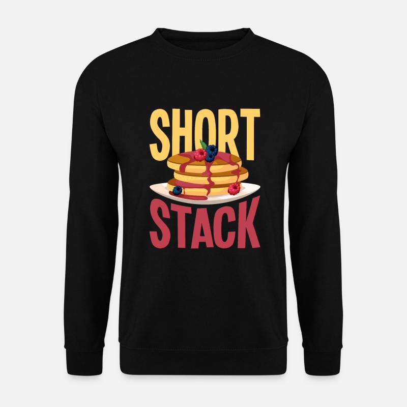 Funny Pancake Pancakes Gift - Unisex Sweatshirt - black