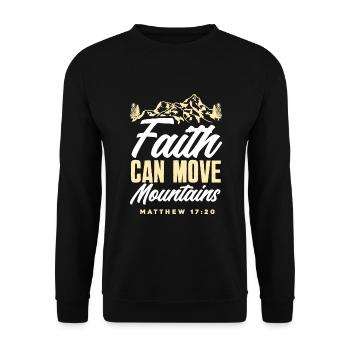 Jésus-Christ-Christ Religion Religieuse - Sweat-shirt Unisexe - noir - Devant - Alina (178cm) & Michal (187cm)