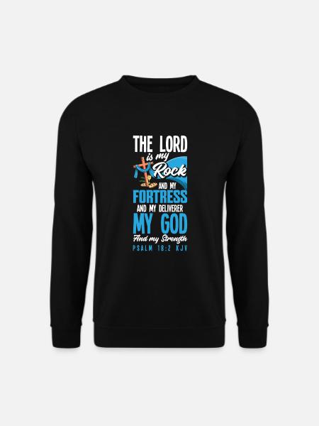 Jesus Christus Christ Religion Religiös - Unisex Pullover - Schwarz