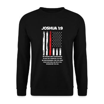Jésus-Christ Christ Religion Religieux - Sweat-shirt Unisexe - noir - Devant - Alina (178cm) & Michal (187cm)