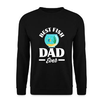 Drôle Aquarist Aquarist Aquarium Cadeau - Sweat-shirt Unisexe - noir - Devant - Alina (178cm) & Michal (187cm)
