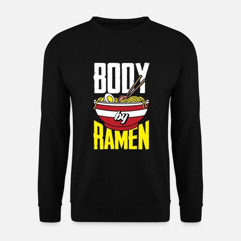 Funny Ramen Lover Gift - Unisex Sweatshirt - black