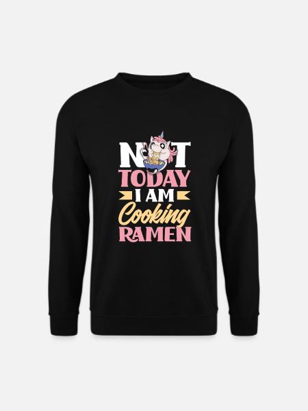 Funny Ramen Lover Gift - Unisex Sweatshirt - black