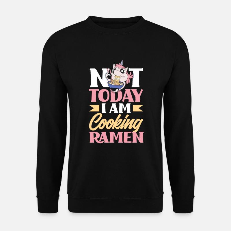 Funny Ramen Lover Gift - Unisex Sweatshirt - black