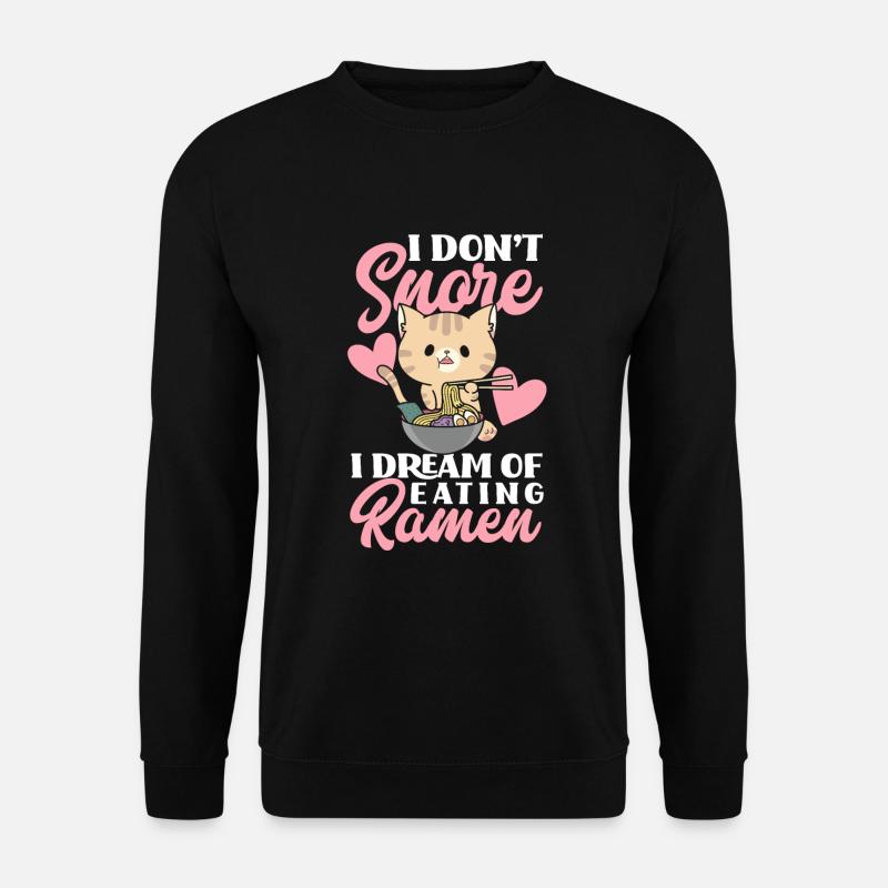 Funny Ramen Lover Gift - Unisex Sweatshirt - black