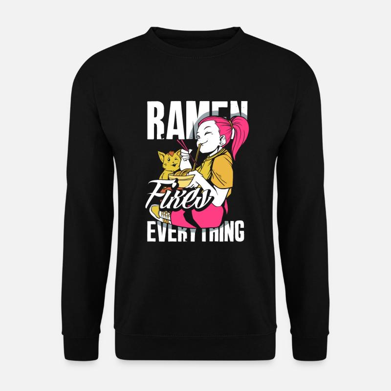 Funny Ramen Gift - Unisex Sweatshirt - black