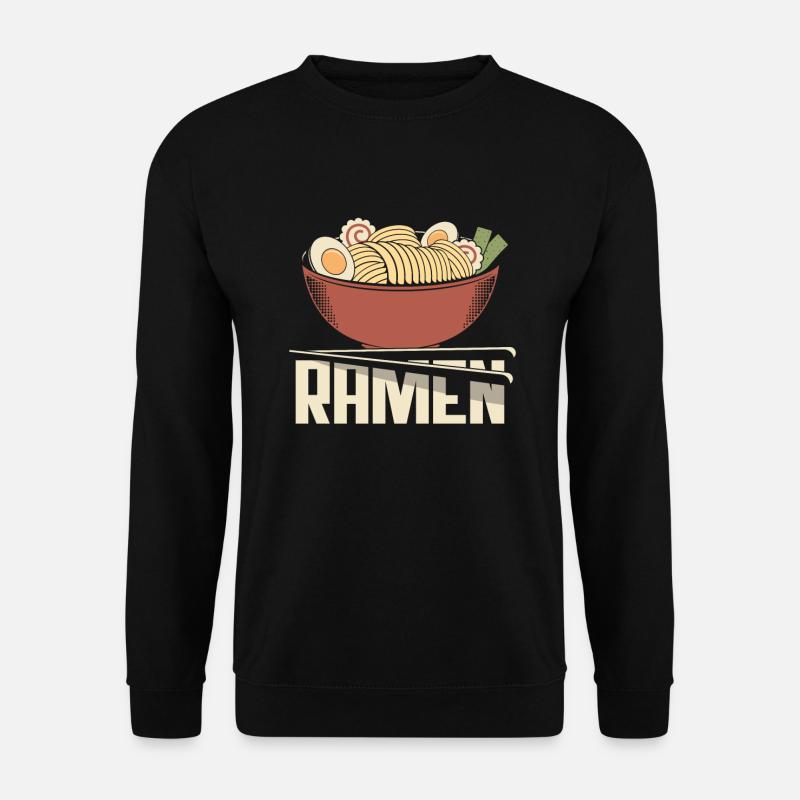 Lustiges Ramen Geschenk - Unisex Pullover - Schwarz
