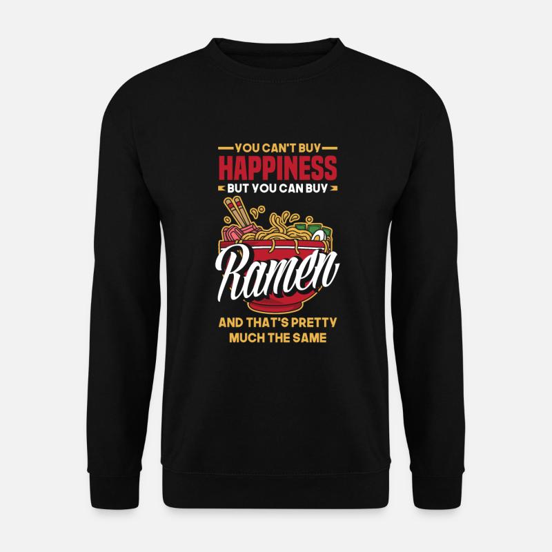 Funny Ramen Lover Gift - Unisex Sweatshirt - black