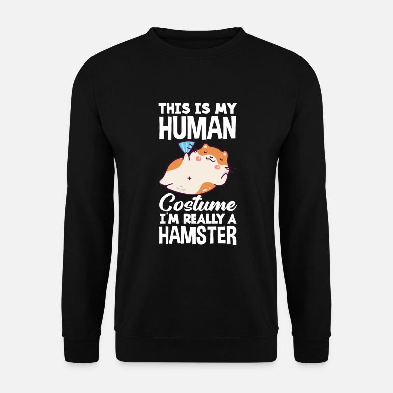 Funny Hamster Gift - Unisex Sweatshirt - black
