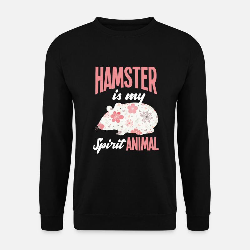 Funny Hamster Gift - Unisex Sweatshirt - black