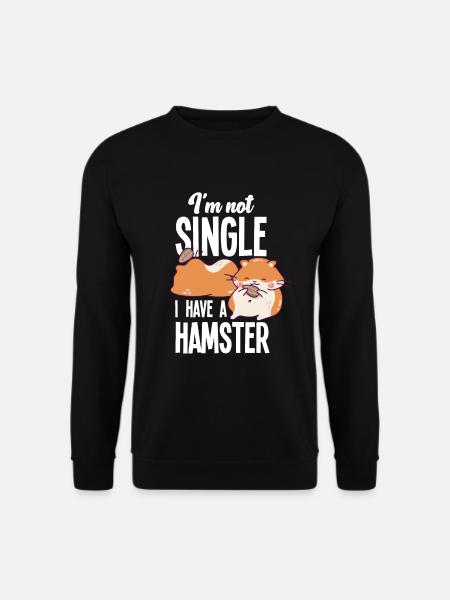 Funny Hamster Gift - Unisex Sweatshirt - black