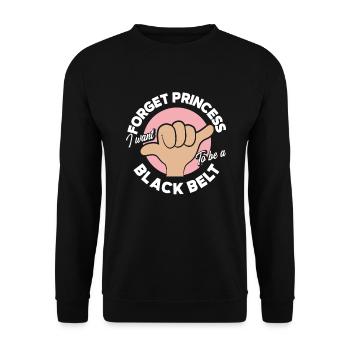 Jiu Jitsu Jiu Jitsu Jiu Jitsu - Unisex Pullover - Schwarz - Vorne - Alina (178cm) & Michal (187cm)