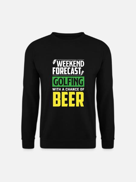 Fun Golf Golf Golfer Gift - Unisex Sweatshirt - black