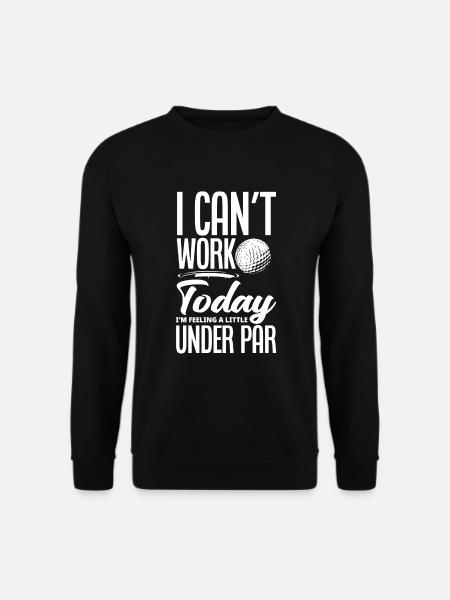 Fun Golf Golf Golfer Gift - Unisex Sweatshirt - black