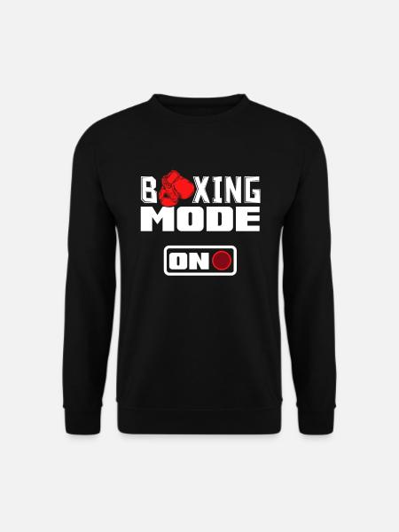 Funny Boxing Boxer Gift - Unisex Sweatshirt - black