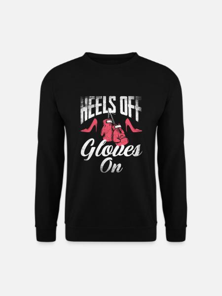 Funny Boxing Boxer Gift - Unisex Sweatshirt - black