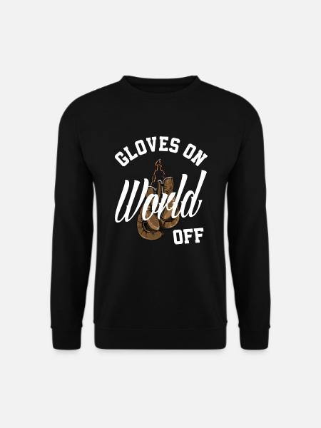 Funny Boxing Boxer Gift - Unisex Sweatshirt - black