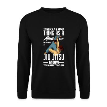 Jiu Jitsu Jiu Jitsu Jiu Jitsu - Unisex Sweatshirt - black - Front - Alina (178cm) & Michal (187cm)