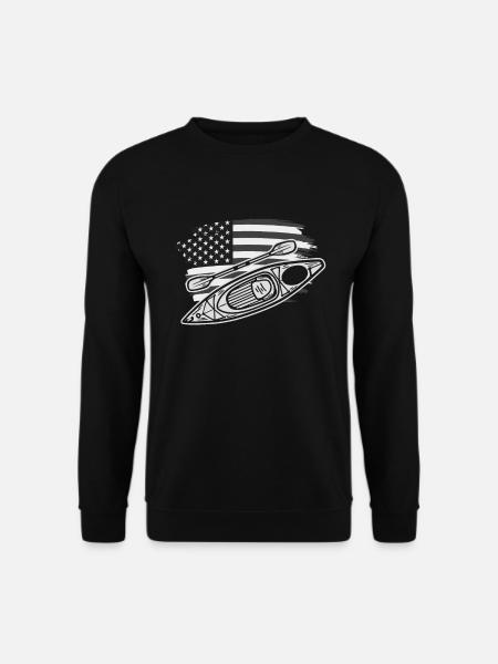 Kayak Canoë - Sweat-shirt Unisexe - noir