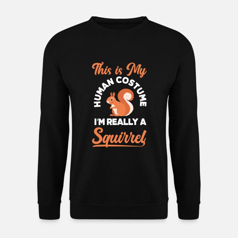 Squirrel - Unisex Sweatshirt - black