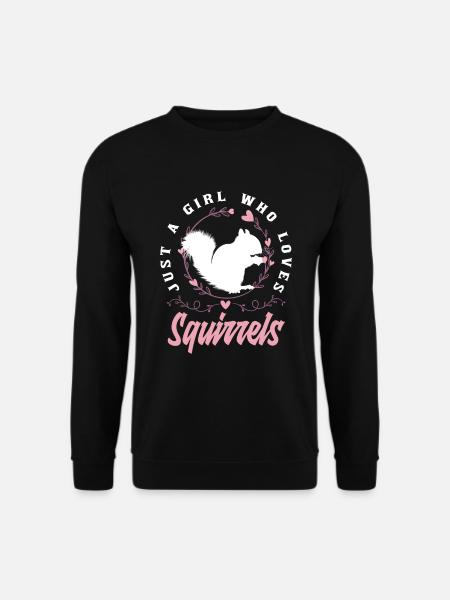 Eichhörnchen - Unisex Pullover - Schwarz