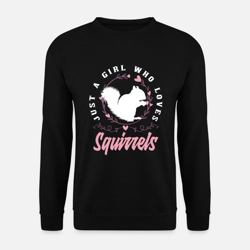 Eichhörnchen - Unisex Pullover - Schwarz