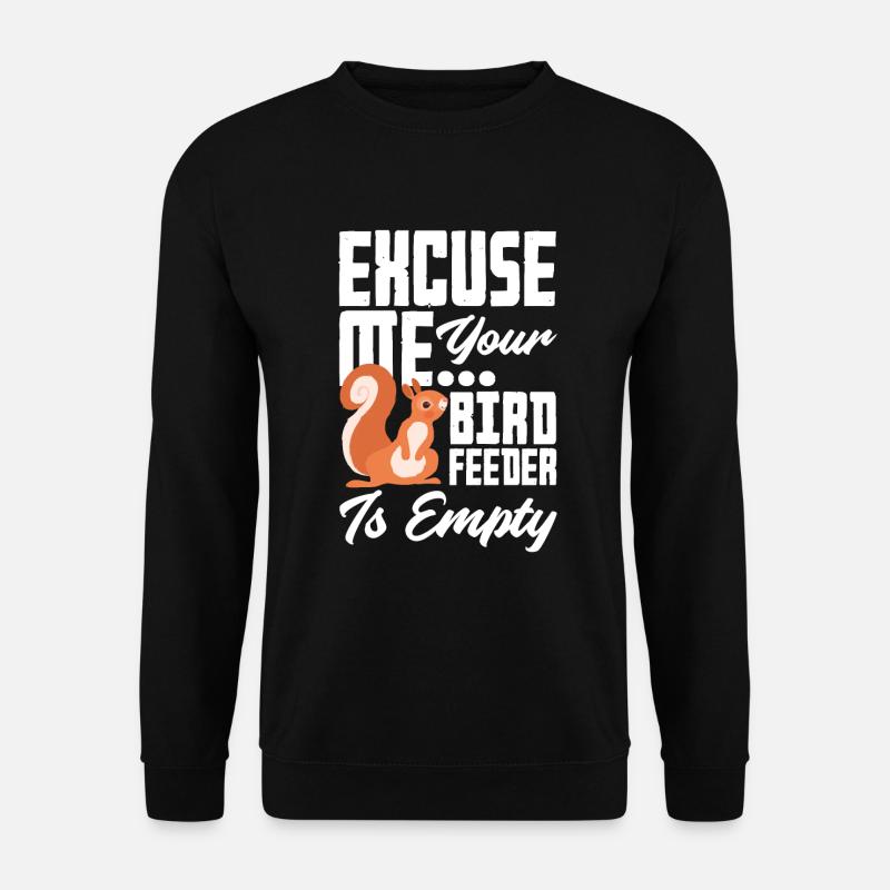 Squirrel - Unisex Sweatshirt - black