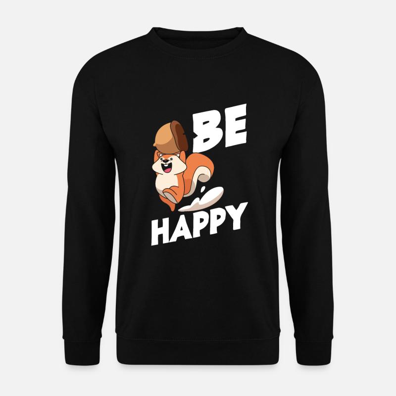 Eichhörnchen - Unisex Pullover - Schwarz