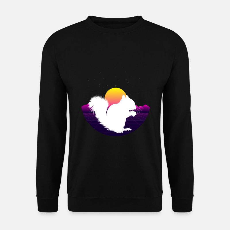 Eichhörnchen - Unisex Pullover - Schwarz