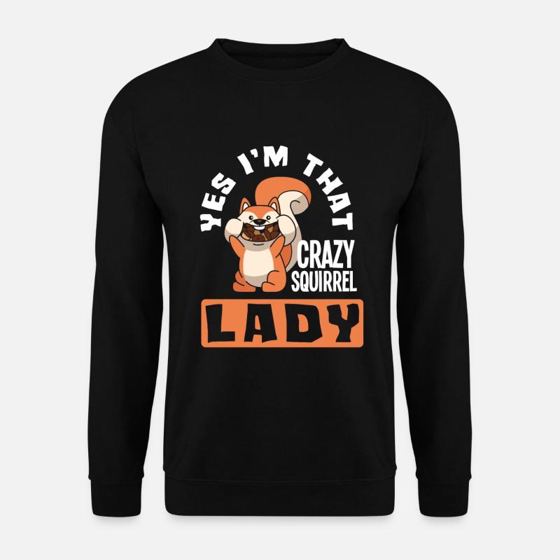 Eichhörnchen - Unisex Pullover - Schwarz