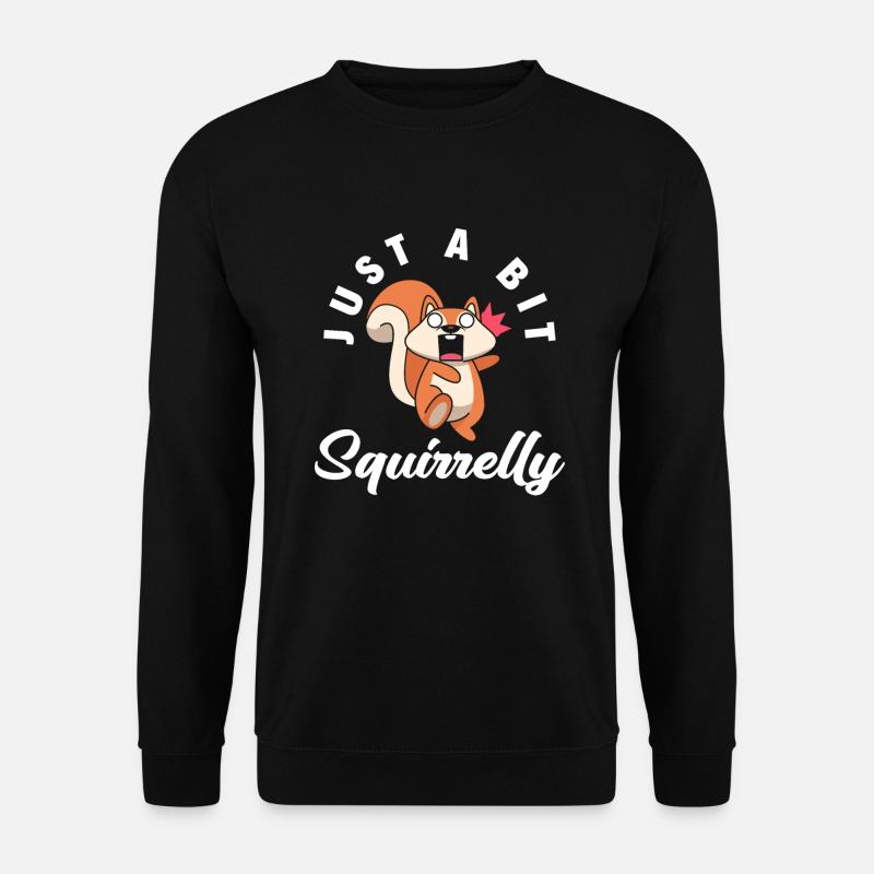 Squirrel - Unisex Sweatshirt - black