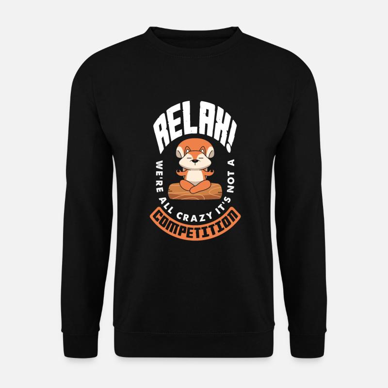 Squirrel - Unisex Sweatshirt - black