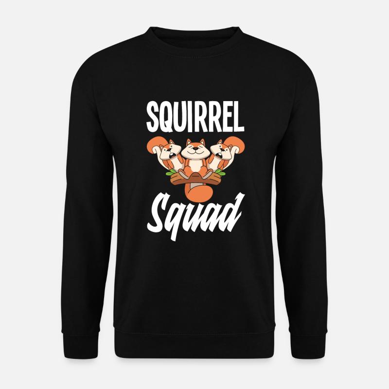 Squirrel - Unisex Sweatshirt - black