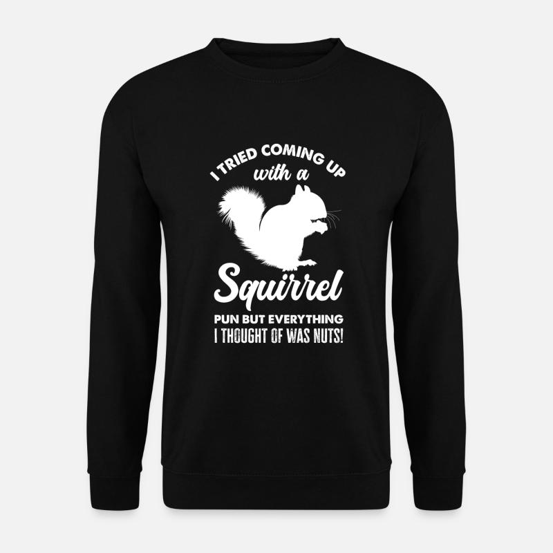 Squirrel - Unisex Sweatshirt - black