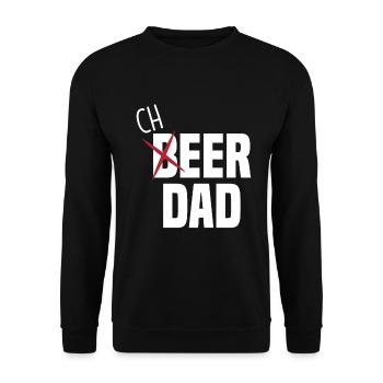 Drôle de pom-pom girl Cheerleading Cadeau - Sweat-shirt Unisexe - noir - Devant - Alina (178cm) & Michal (187cm)