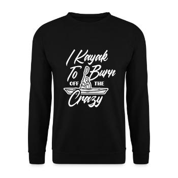 Kayak Canoë - Sweat-shirt Unisexe - noir - Devant - Alina (178cm) & Michal (187cm)