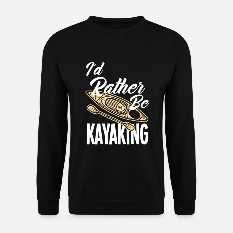 Kayak Canoe - Unisex Sweatshirt - black